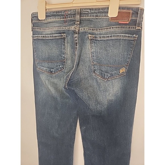 Big Star Jeans Womens 29 (30x33) Blue Bootcut Sweet Ultra Low Rise Stretch Denim - Picture 10 of 15